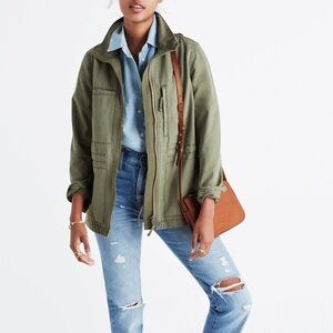 Madewell Fleet Jacket XS Dessert Olive